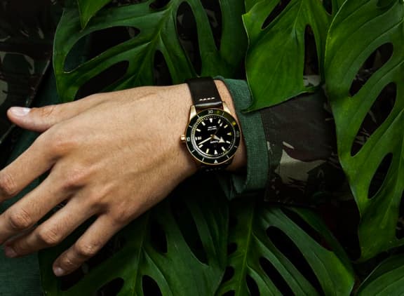 watch on hand
